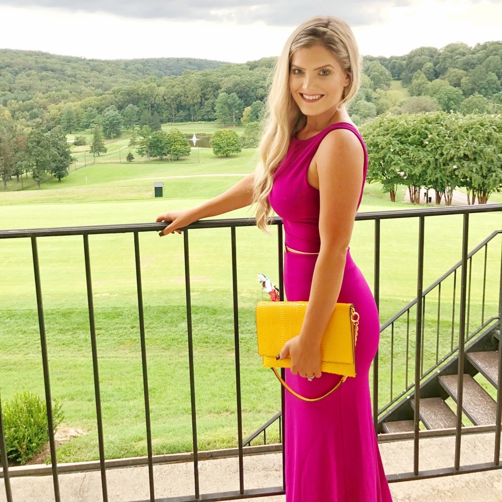 Lulus magenta dress